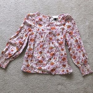 Floral Long Sleeve Top